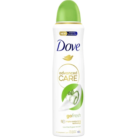 Dove Advanced care go fresh Cucumber & cucumber антиперспирант-спрей 150 мл: цены и характеристики