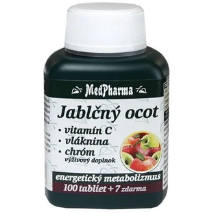MedPharma Яблучний оцет + Вітамін С + Клітковина + Хром 107 таблеток