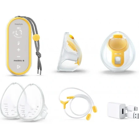 Электрический молокоотсос Medela Double Freestyle Hands-free 1×1, электрический молокоотсос: цены и характеристики