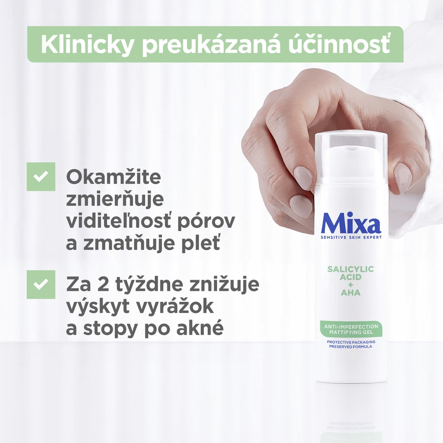 Матуючий крем Mixa 50 мл: ціни та характеристики