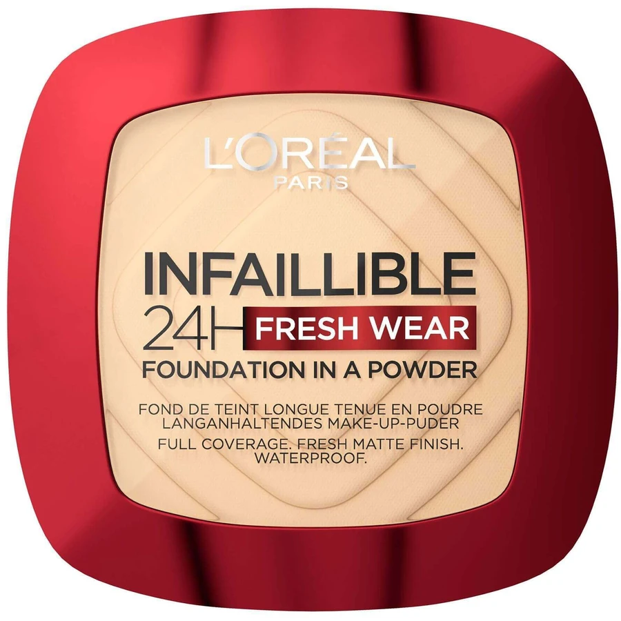 Тональний крем L'Oréal Paris Infaillible 24h fresh wear у вигляді пудри 130, 9 г: ціни та характеристики