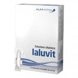 Глазные капли Ялувит Alfa Intes Ialuvit 15 флаконов по 0,6 мл
