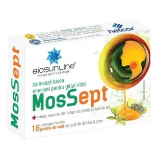 МосСепт, 16 таблеток для смоктання, BioSunLine