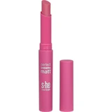 She color&style Ідеальний кремовий матовий лайнер ruj creion 336/002, 2 г