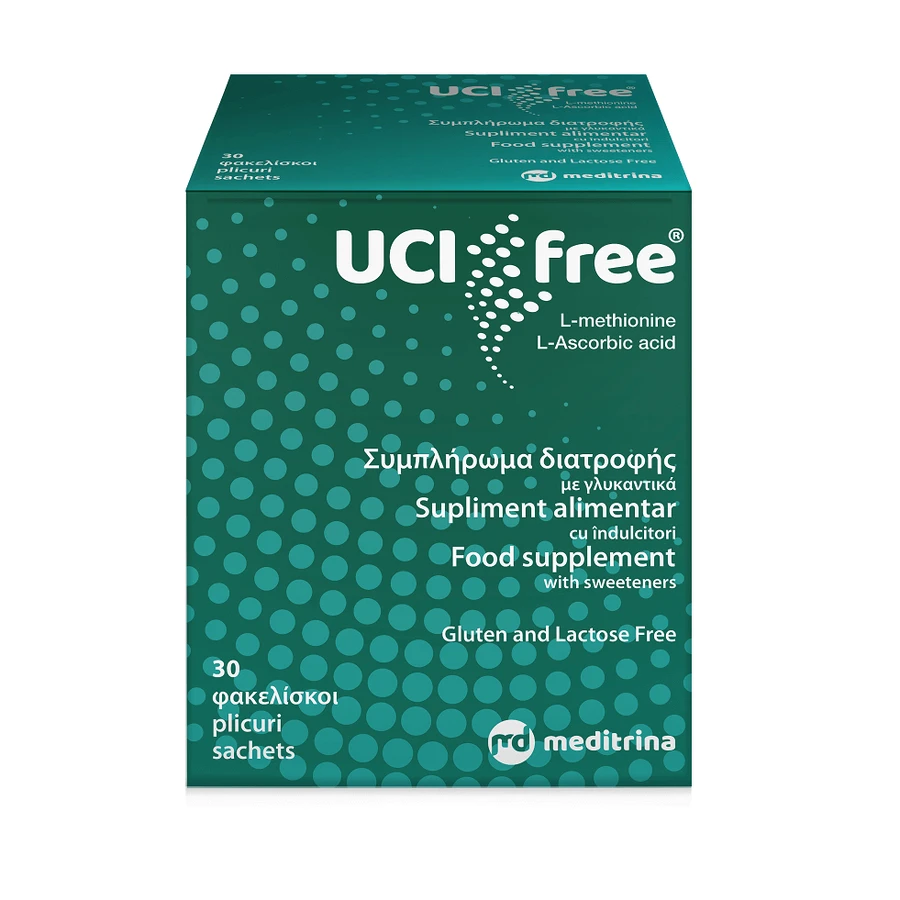 UCI Free, 30 пакетиков, Meditrina Pharmaceuticals: цены и характеристики