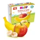 Фруктовые закуски из яблок и бананов, 4x 100 г, Hipp