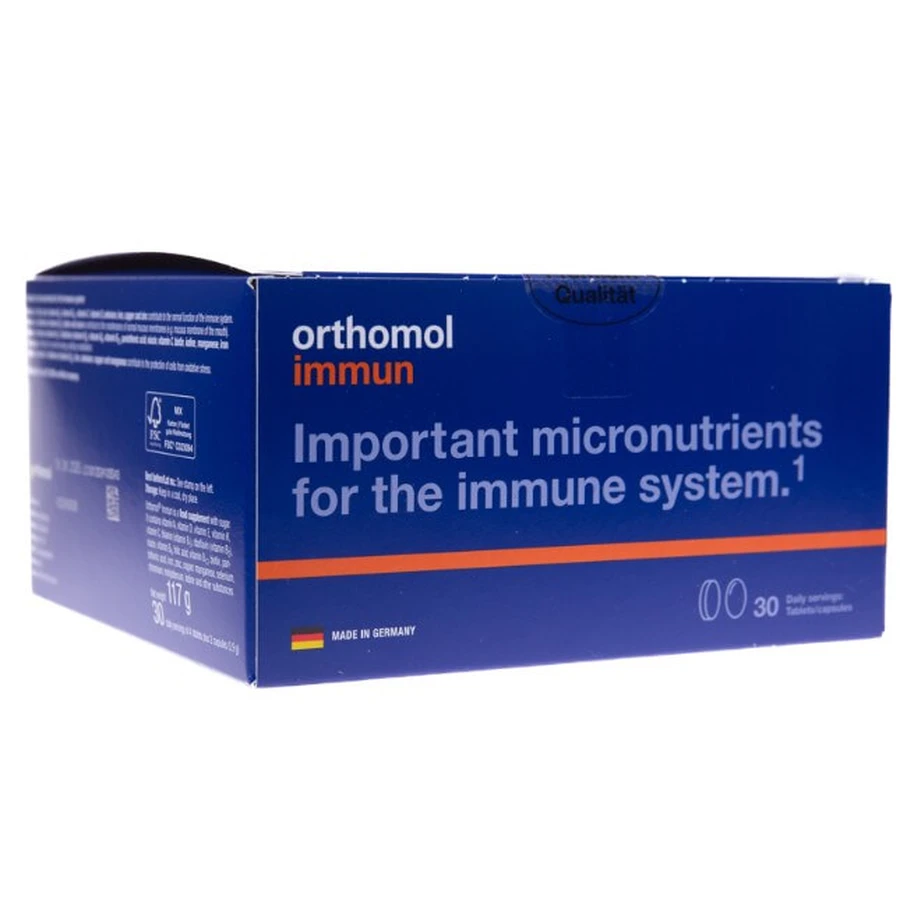 Ортомол Иммун/Orthomol Immun, 30 таблеток: цены и характеристики