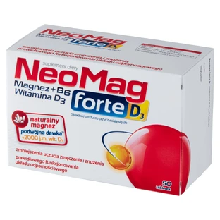 Неомаг Форте D3 Aflofarm NeoMag Forte D3, 50 таблеток