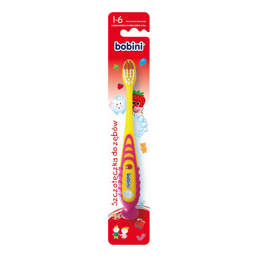 Зубна щітка Bobini для дітей 1-6 років: ціни та характеристики