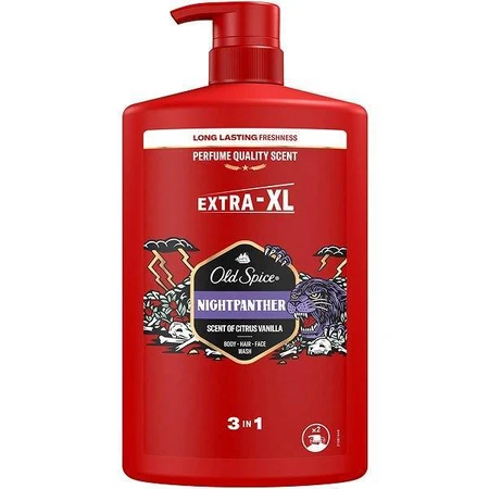Гель для душу та шампунь Old Spice "Вовчак" 1×1000 мл, гель для душу та шампунь: ціни та характеристики