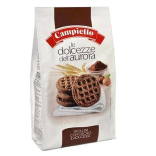 Печиво Dolcezze з какао та фундуком, 350 г, Campiello