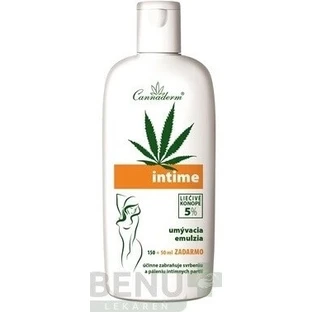 Cannaderm Intime моющая эмульсия 1×200 мл, эмульсия для интимной гигиены
