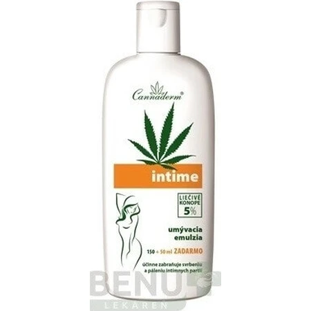 Cannaderm Intime моющая эмульсия 1×200 мл, эмульсия для интимной гигиены: цены и характеристики