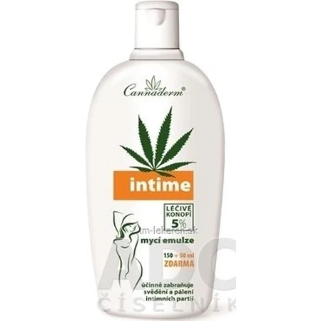 Cannaderm Intime моющая эмульсия 1×200 мл, эмульсия для интимной гигиены: цены и характеристики
