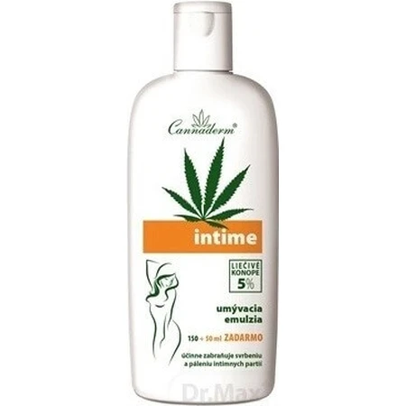 Cannaderm Intime моющая эмульсия 1×200 мл, эмульсия для интимной гигиены: цены и характеристики