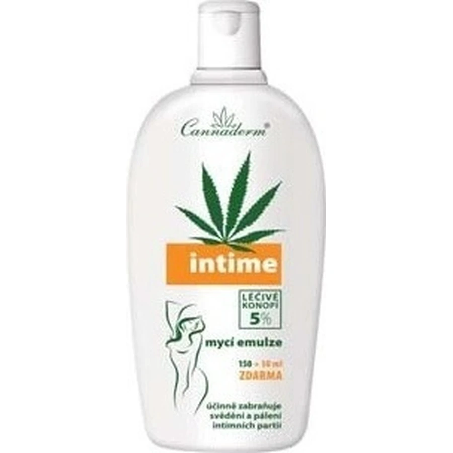 Cannaderm Intime моющая эмульсия 1×200 мл, эмульсия для интимной гигиены: цены и характеристики
