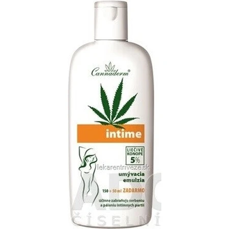 Cannaderm Intime моющая эмульсия 1×200 мл, эмульсия для интимной гигиены: цены и характеристики