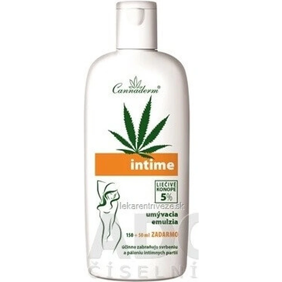 Cannaderm Intime моющая эмульсия 1×200 мл, эмульсия для интимной гигиены: цены и характеристики