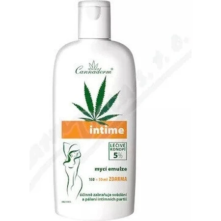 Cannaderm Intime моющая эмульсия 1×200 мл, эмульсия для интимной гигиены: цены и характеристики