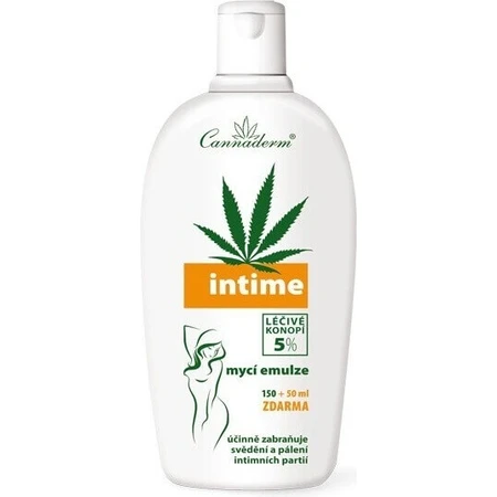 Cannaderm Intime моющая эмульсия 1×200 мл, эмульсия для интимной гигиены: цены и характеристики
