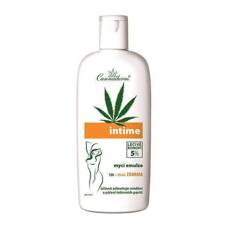 Cannaderm Intime моющая эмульсия 1×200 мл, эмульсия для интимной гигиены: цены и характеристики