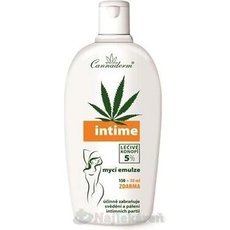Cannaderm Intime моющая эмульсия 1×200 мл, эмульсия для интимной гигиены: цены и характеристики