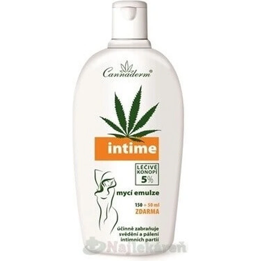 Cannaderm Intime моющая эмульсия 1×200 мл, эмульсия для интимной гигиены: цены и характеристики