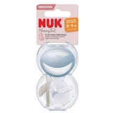 Комплект из 2 силиконовых пустышек Mummy Feel, 0-9 месяцев, голубой, Nuk