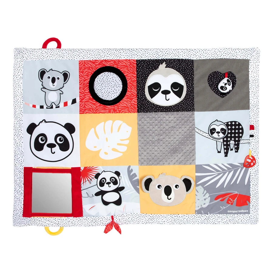 Canpol Babies, развивающий коврик, Tummy Time BabiesBoo, 68/094, с рождения, 1 штука КРАТКАЯ УПАКОВКА: цены и характеристики