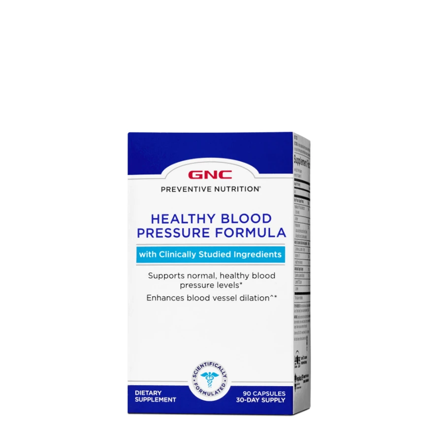 Gnc Preventive Nutrition Healthy Blood Pressure Formula, формула, регулирующая кровяное давление, 90 капс: цены и характеристики