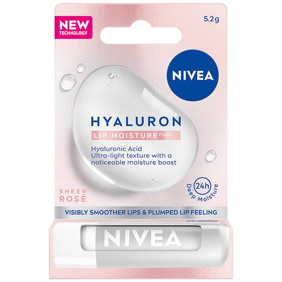Зволожуючий бальзам для губ Nivea Троянда, 5.2 г: ціни та характеристики