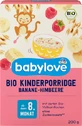 Babylove Овсяная каша с бананом и малиной с 8 месяцев, 200 г