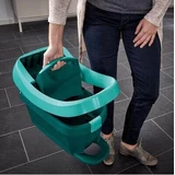 Leifheit Profi Mop + Profi Bucket Set с немоющим покрытием с колесиками 2 шт.