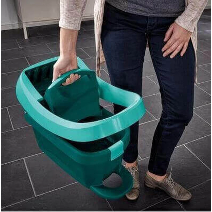 Leifheit Profi Mop + Profi Bucket Set с немоющим покрытием с колесиками 2 шт.: цены и характеристики