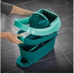 Leifheit Profi Mop + Profi Bucket Set с немоющим покрытием с колесиками 2 шт.: цены и характеристики
