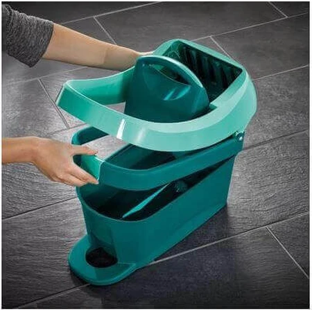 Leifheit Profi Mop + Profi Bucket Set с немоющим покрытием с колесиками 2 шт.: цены и характеристики