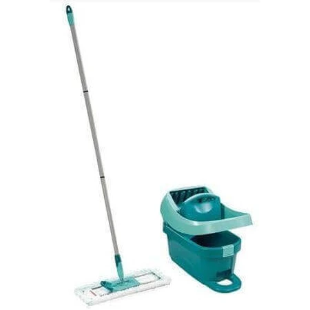 Leifheit Profi Mop + Profi Bucket Set с немоющим покрытием с колесиками 2 шт.: цены и характеристики