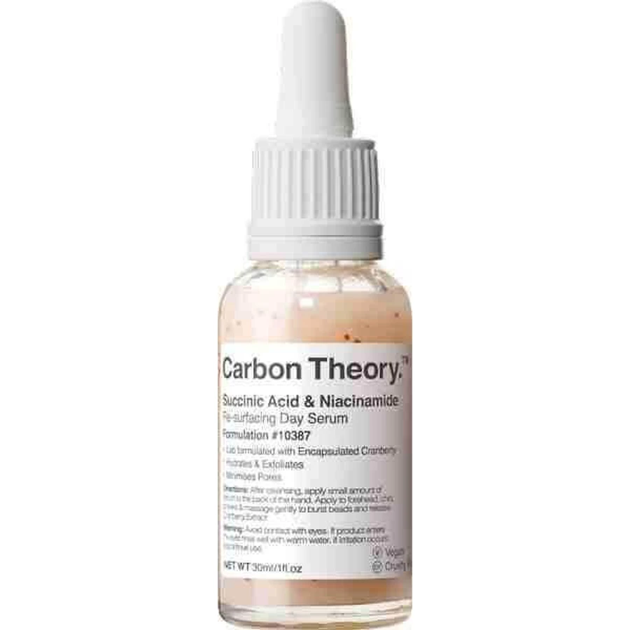 Carbon Theory, Сироватка для обличчя з бурштином, 30 мл, сироватка: ціни та характеристики