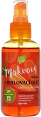 Морквяна сонцезахисна олія Vivaco SPF15 з бета-каротином 150 мл
