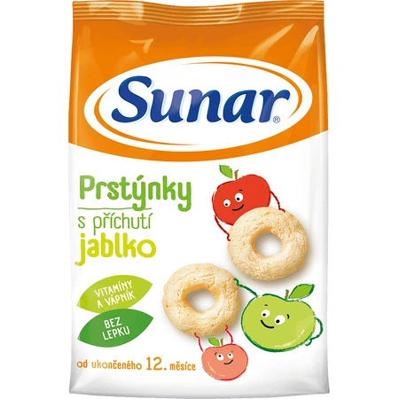 Sunar baby crisps яблочные кольца 50 г: цены и характеристики