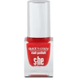 S-he color&style Лак для нігтів Quick'n crazy 323/620, 6 мл