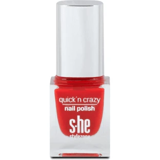 S-he color&style Quick'n crazy лак для ногтей 323/620, 6 мл