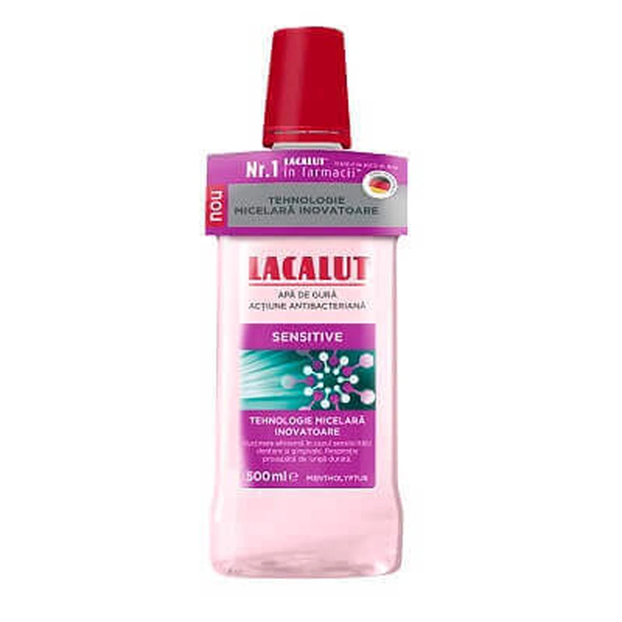 Міцелярна вода Lacalut Sensitive Lacalut Sensitive, 500 мл, Theiss Naturwaren: ціни та характеристики
