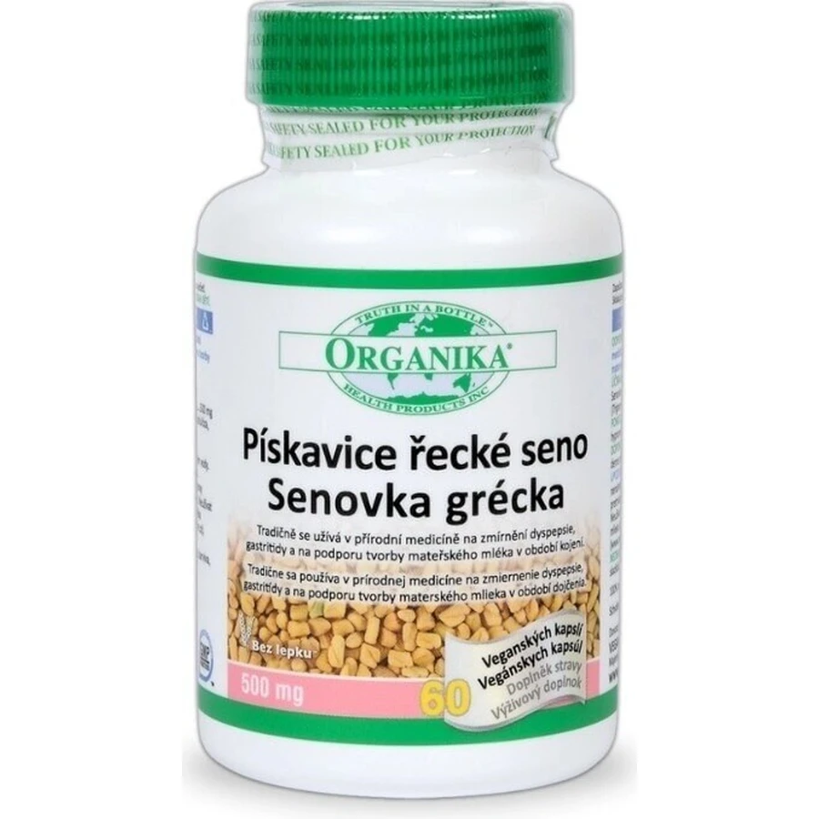 ORGANIKA Пажитник 1×60 капс, пищевая добавка: цены и характеристики