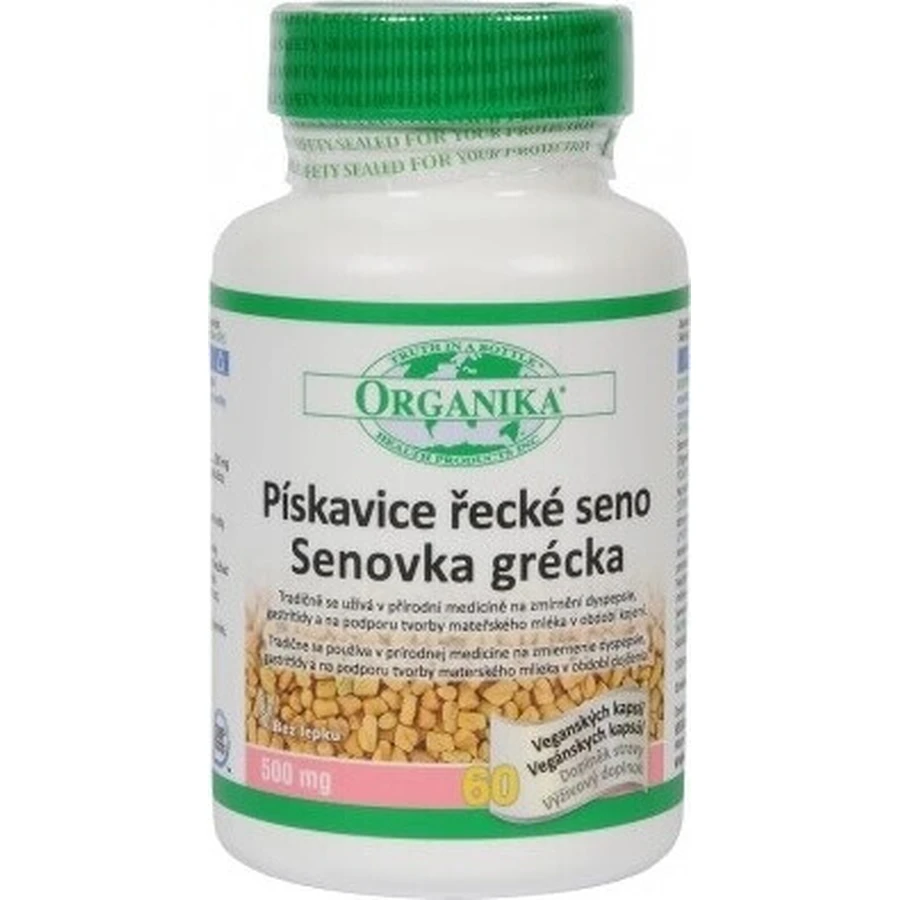 ORGANIKA Пажитник 1×60 капс, пищевая добавка: цены и характеристики