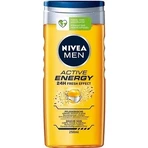 NIVEA Гель для душу чоловічий Активна енергія 1×250 мл, зволожує шкіру: ціни та характеристики