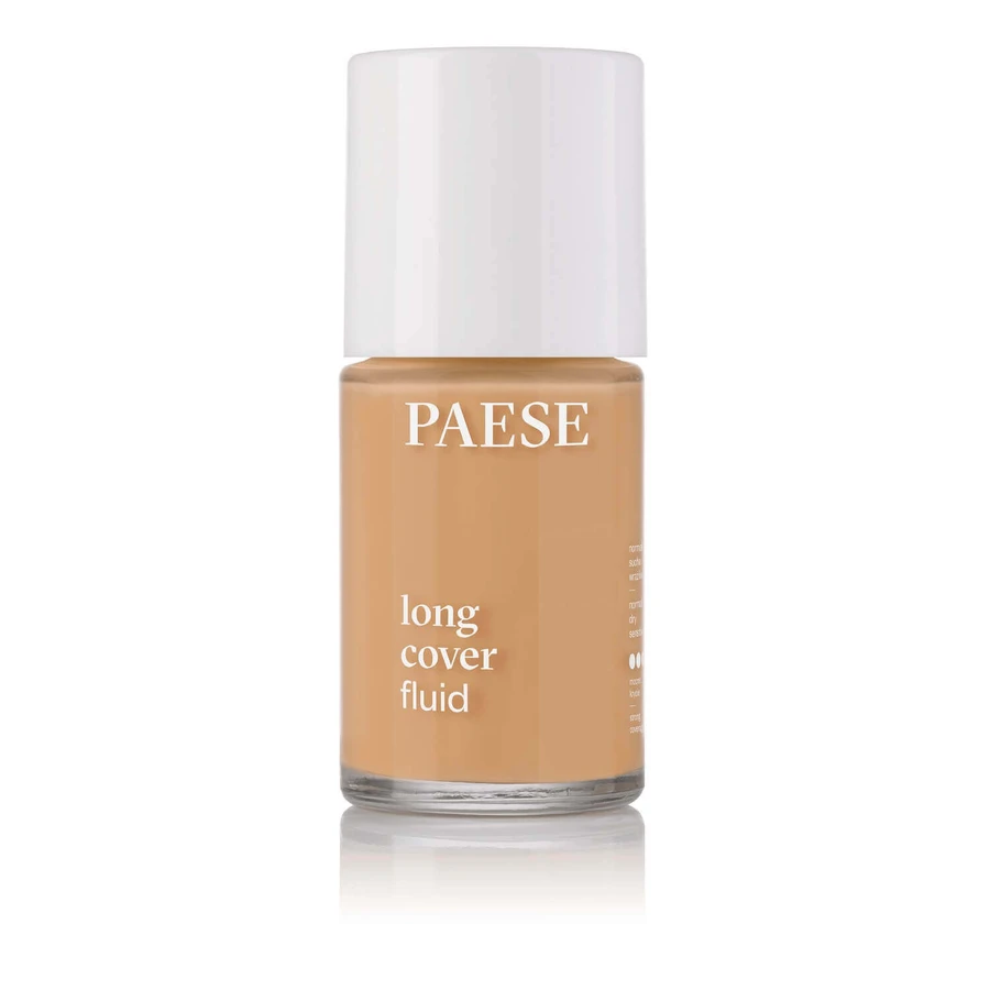 Paese Long Cover Fluid, непрозорий тональний крем, відтінок 3.5 Honey, 30 мл: ціни та характеристики