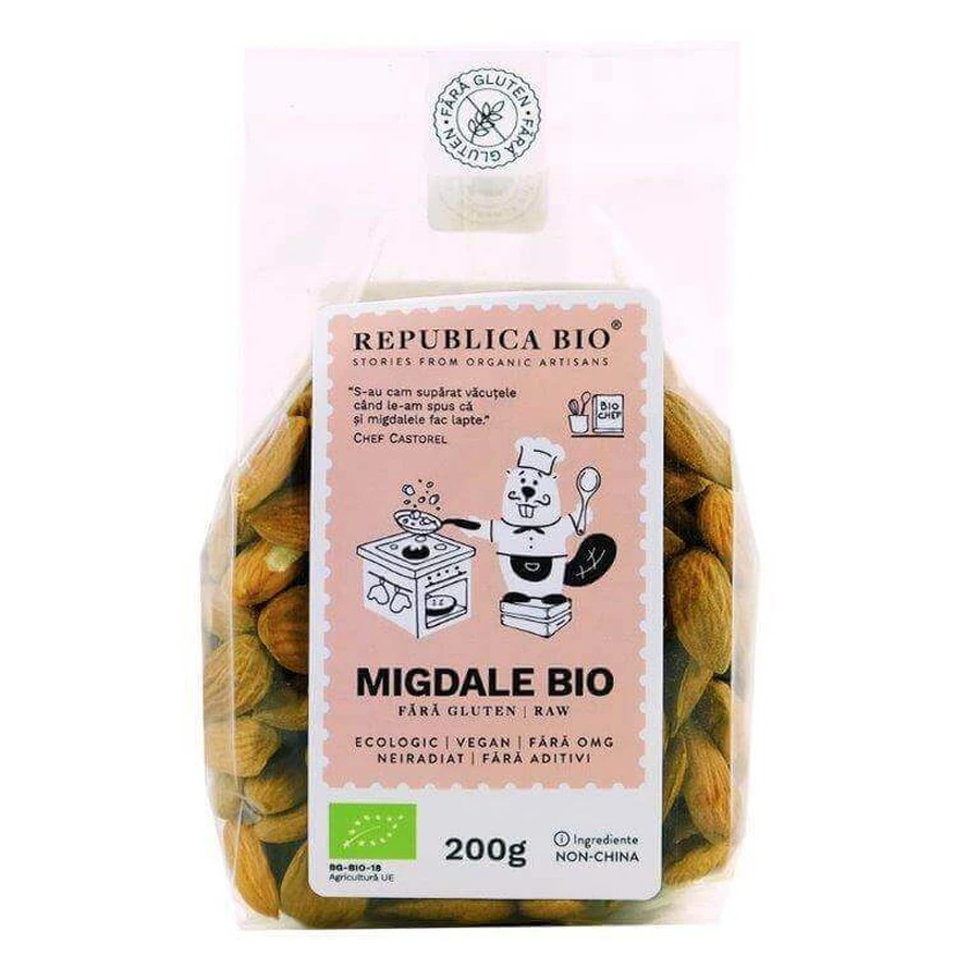 Органический миндаль, 200 г, Organic Republic: цены и характеристики