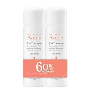 Термальная весенняя вода-спрей, 50 мл + 50 мл, Avene
