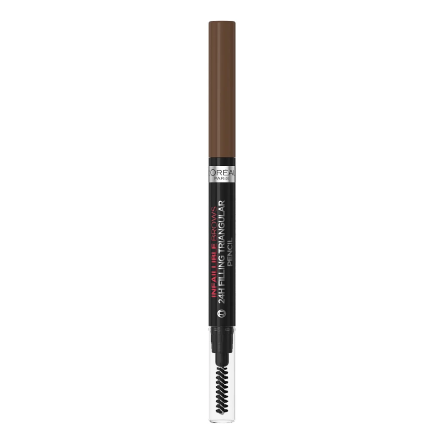 L'Oréal Paris Infaillible Brows 24H Заповнюючий трикутний олівець для брів 05 Світло-брюнетковий олівець для брів: ціни та характеристики